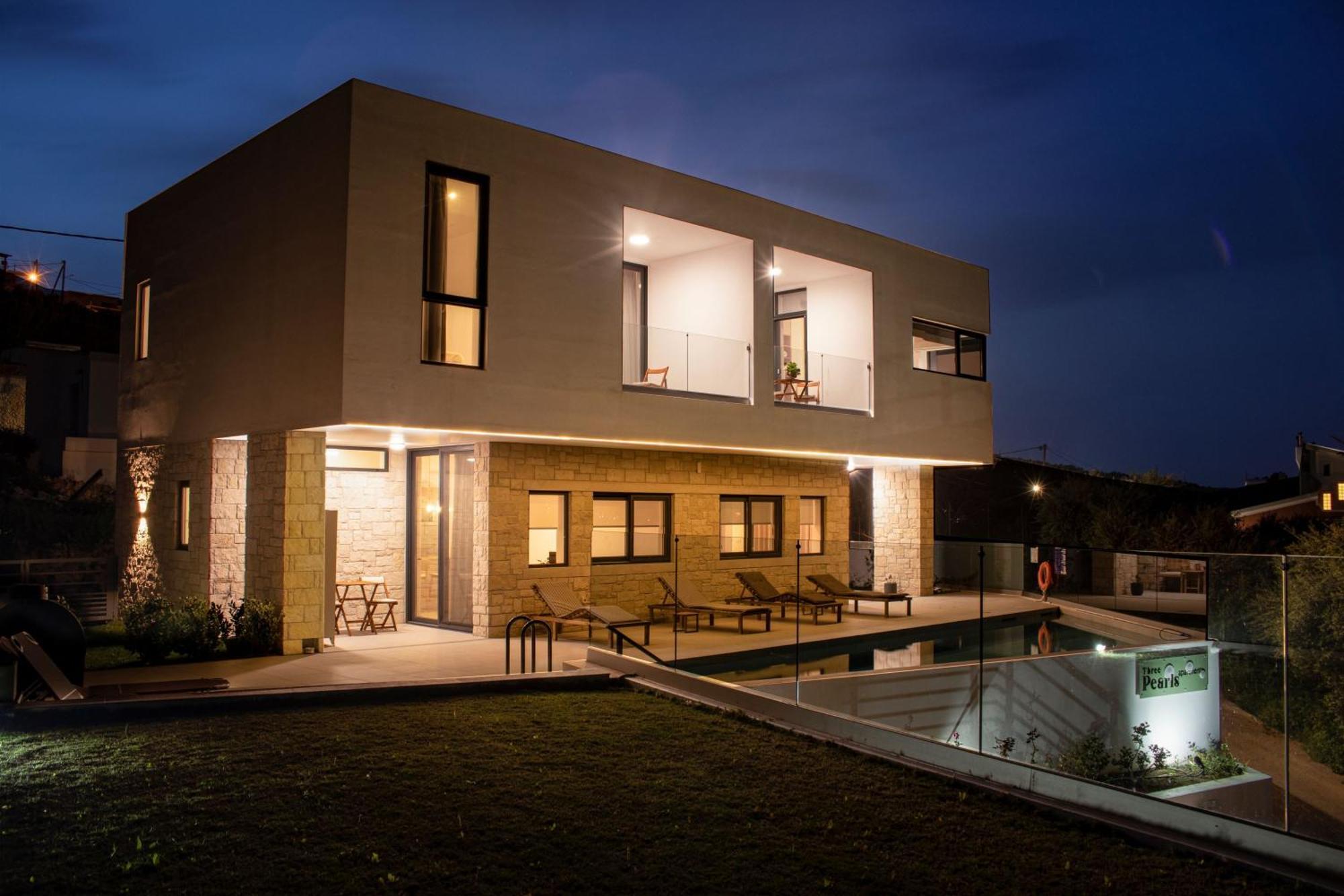 Cream Cozy Getaway - 3 Pearls Pool Retreat Apartment Dempla Exterior photo